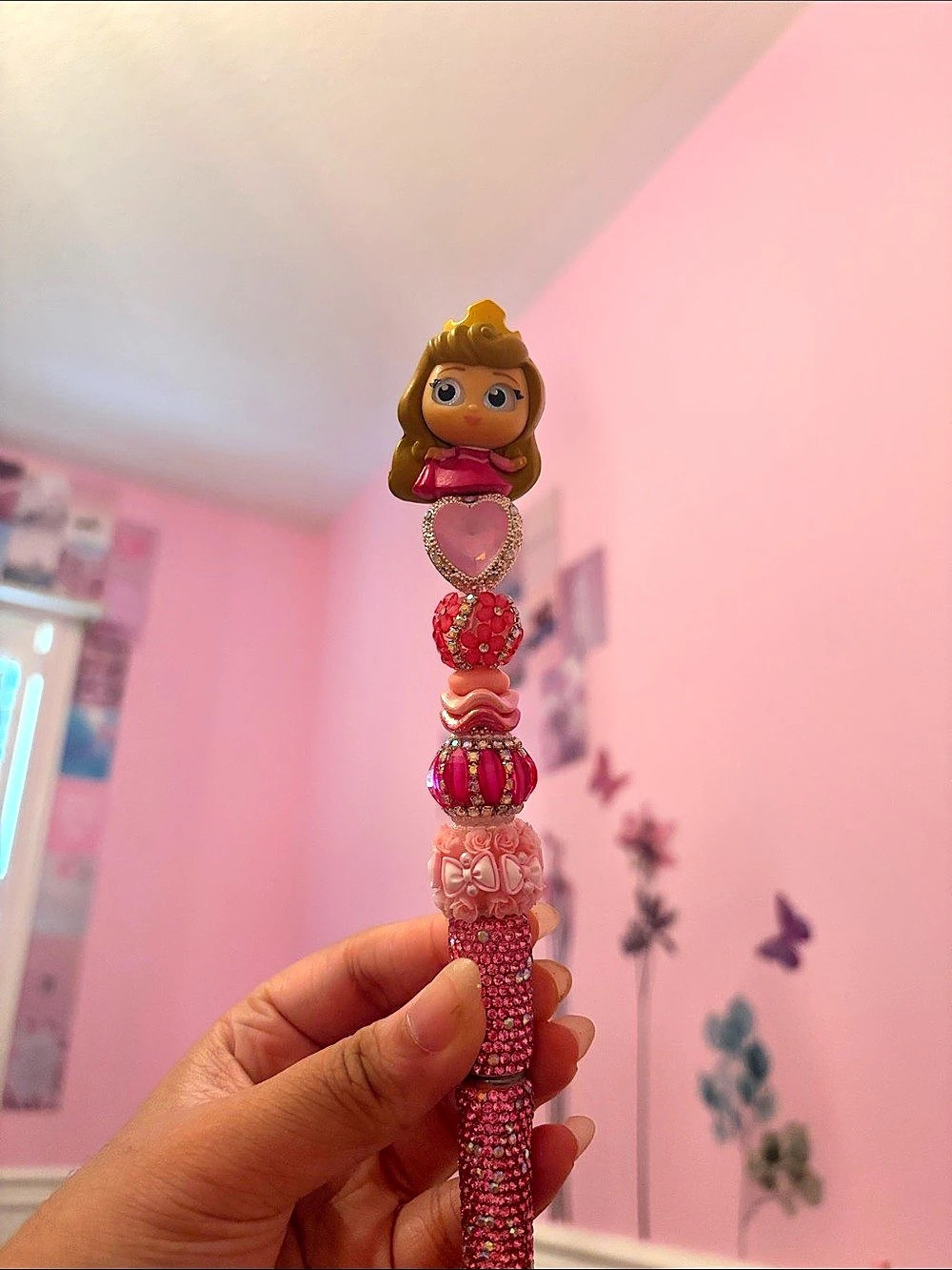 Pink Princess Aurora Pen